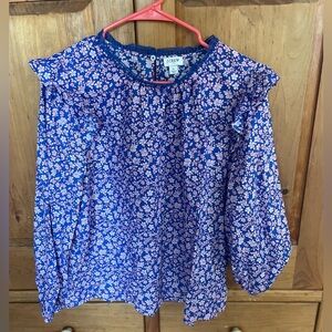 J. Crew Floral Top